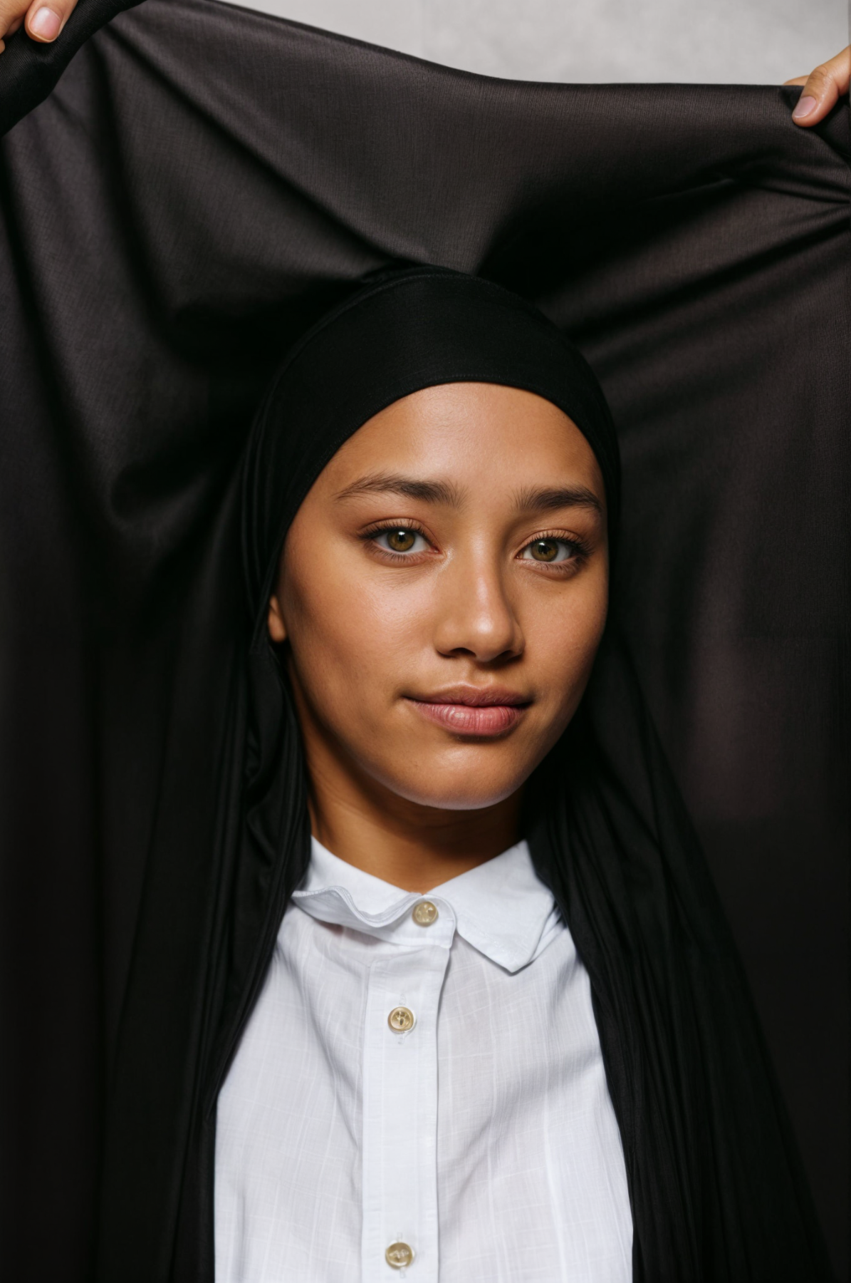Hijab aimanté