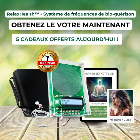 RelaxHealth™ - Système de fréquences de bio-guérison